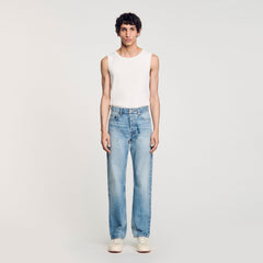 Regular jeans Light Blue - Denim Sandro Men