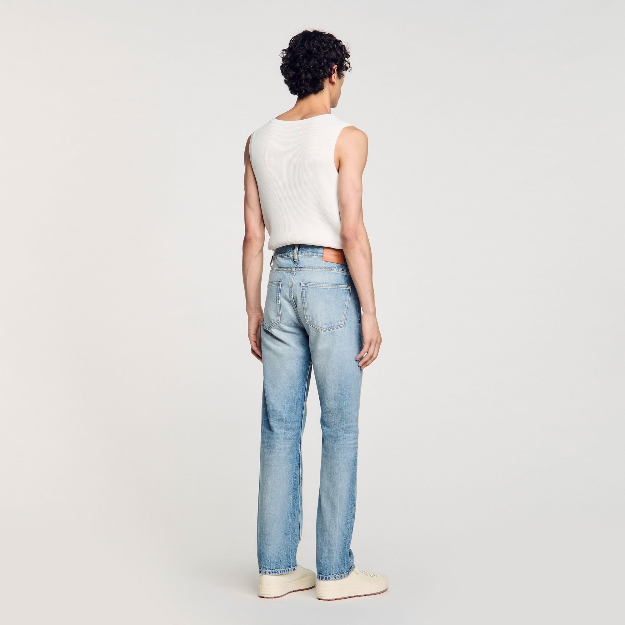 Regular jeans Light Blue - Denim Sandro Men