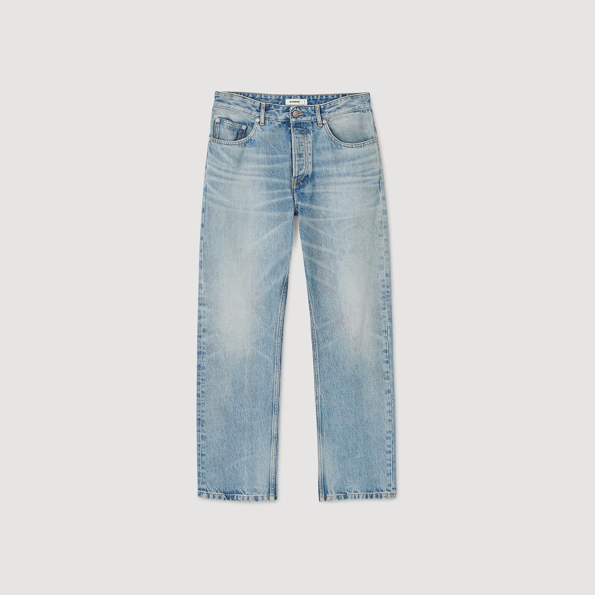Regular jeans Light Blue - Denim Sandro Men