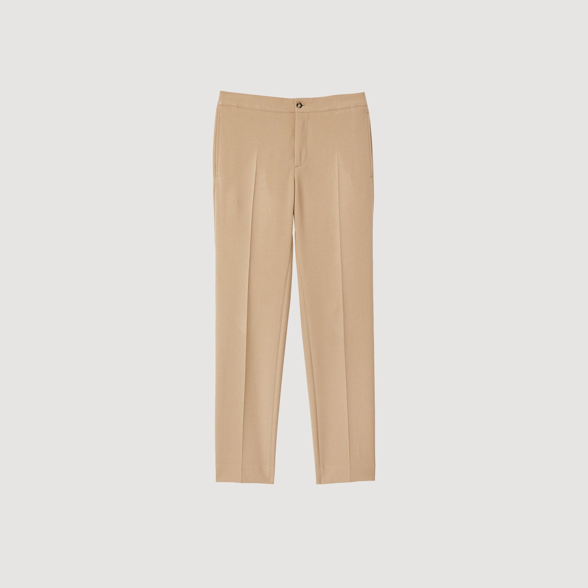 Jersey trousers Beige Sandro Men