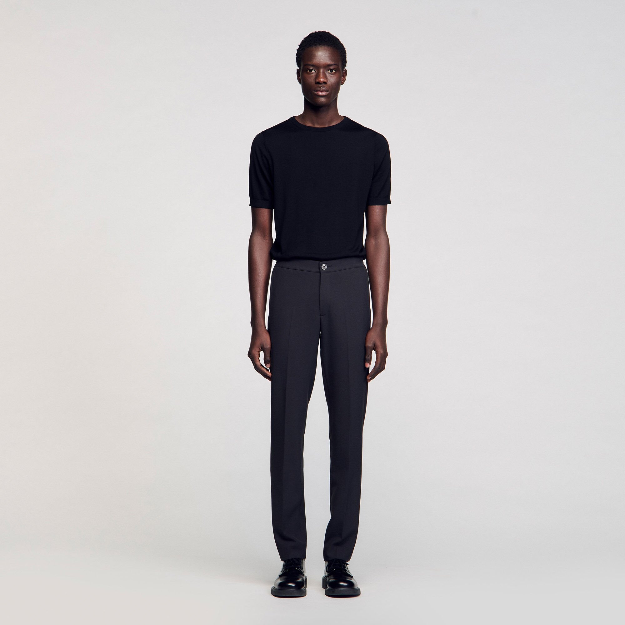 Jersey trousers Dark Grey Sandro Men
