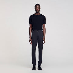 Jersey trousers Dark Grey Sandro Men