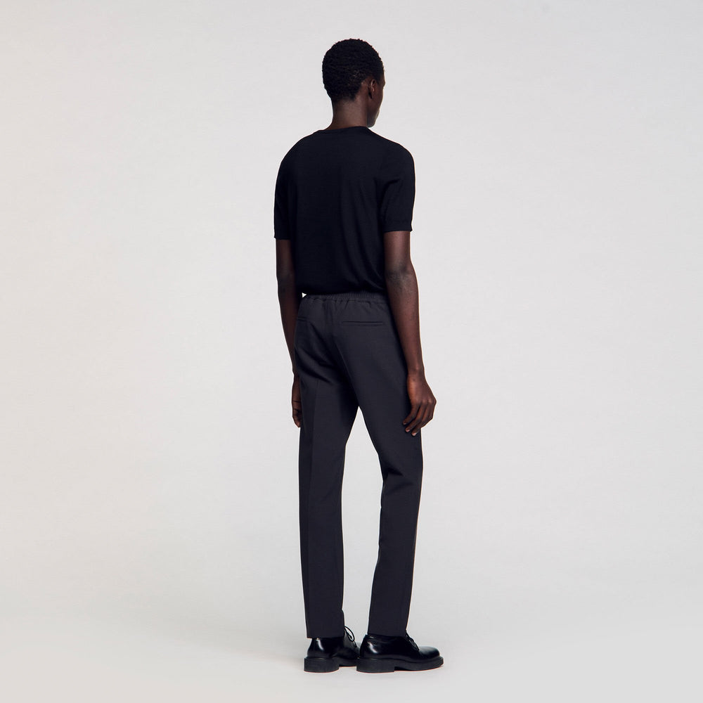 Jersey trousers Dark Grey Sandro Men
