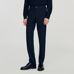 Jersey trousers Navy Blue Sandro Men