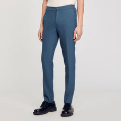 Jersey trousers Thunderstorm Blue Sandro Men