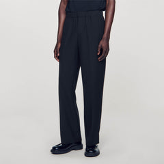 Wide-leg trousers Black Sandro Men