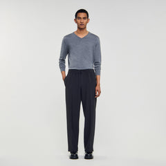 Wide-leg trousers Dark Grey Sandro Men