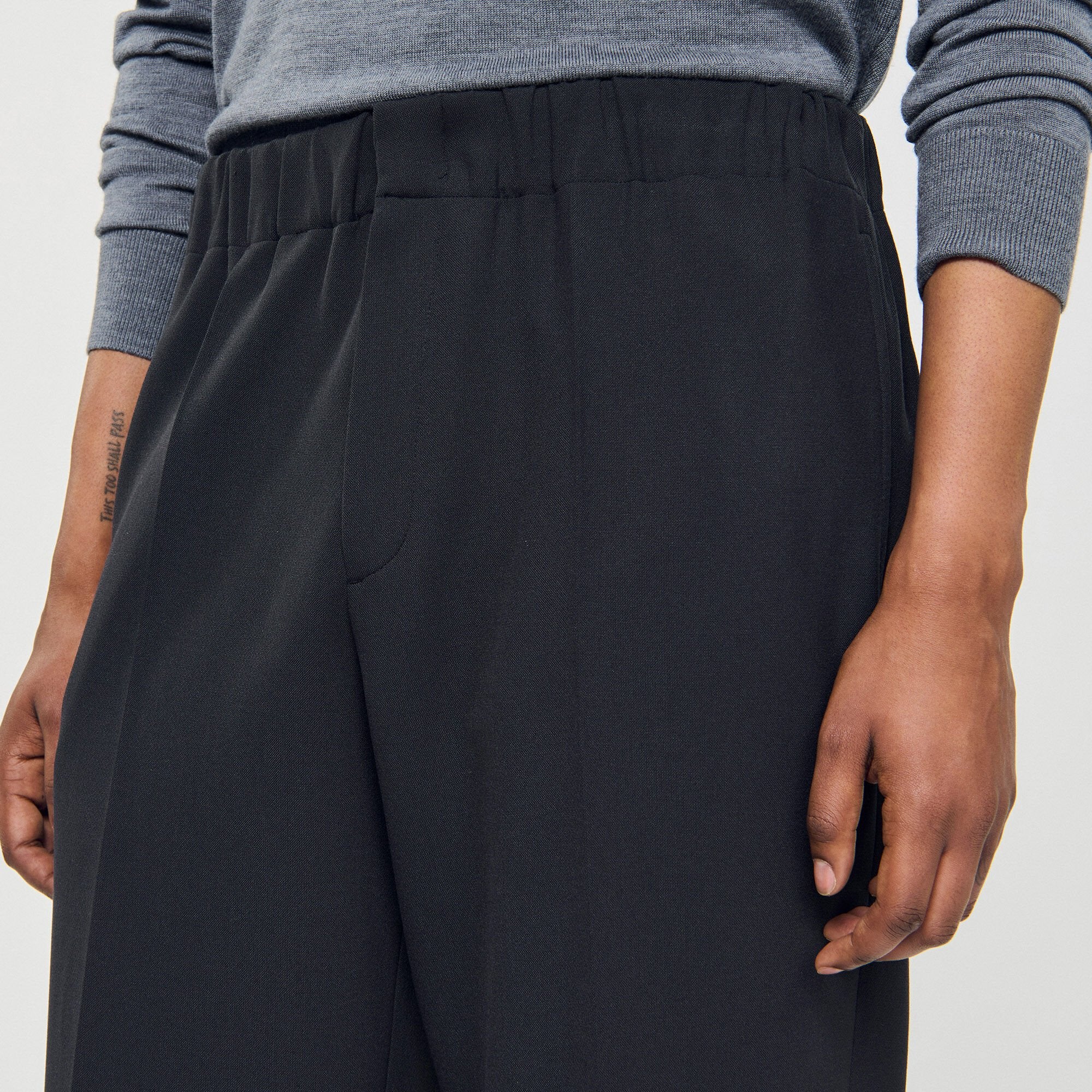 Wide-leg trousers Dark Grey Sandro Men