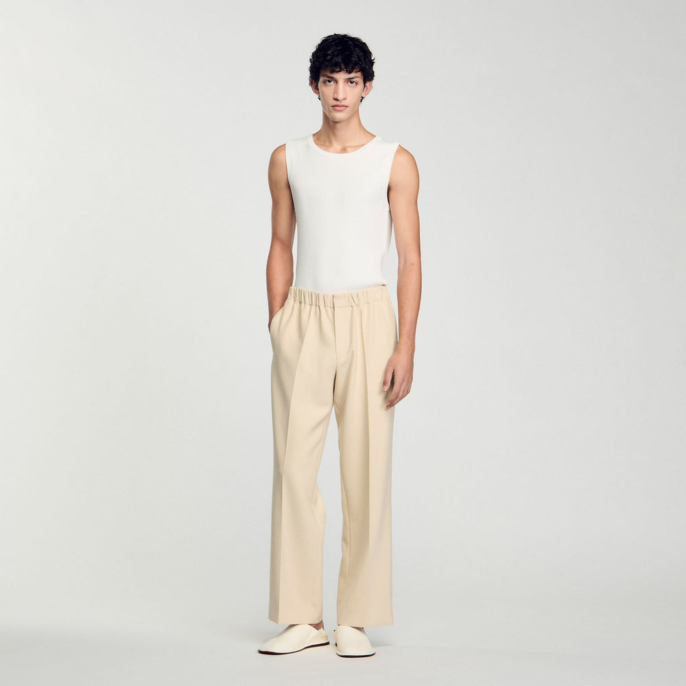 Wide-leg trousers Oats Sandro Men
