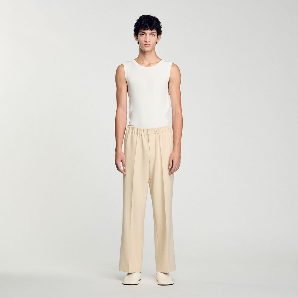 Wide-leg trousers Oats Sandro Men