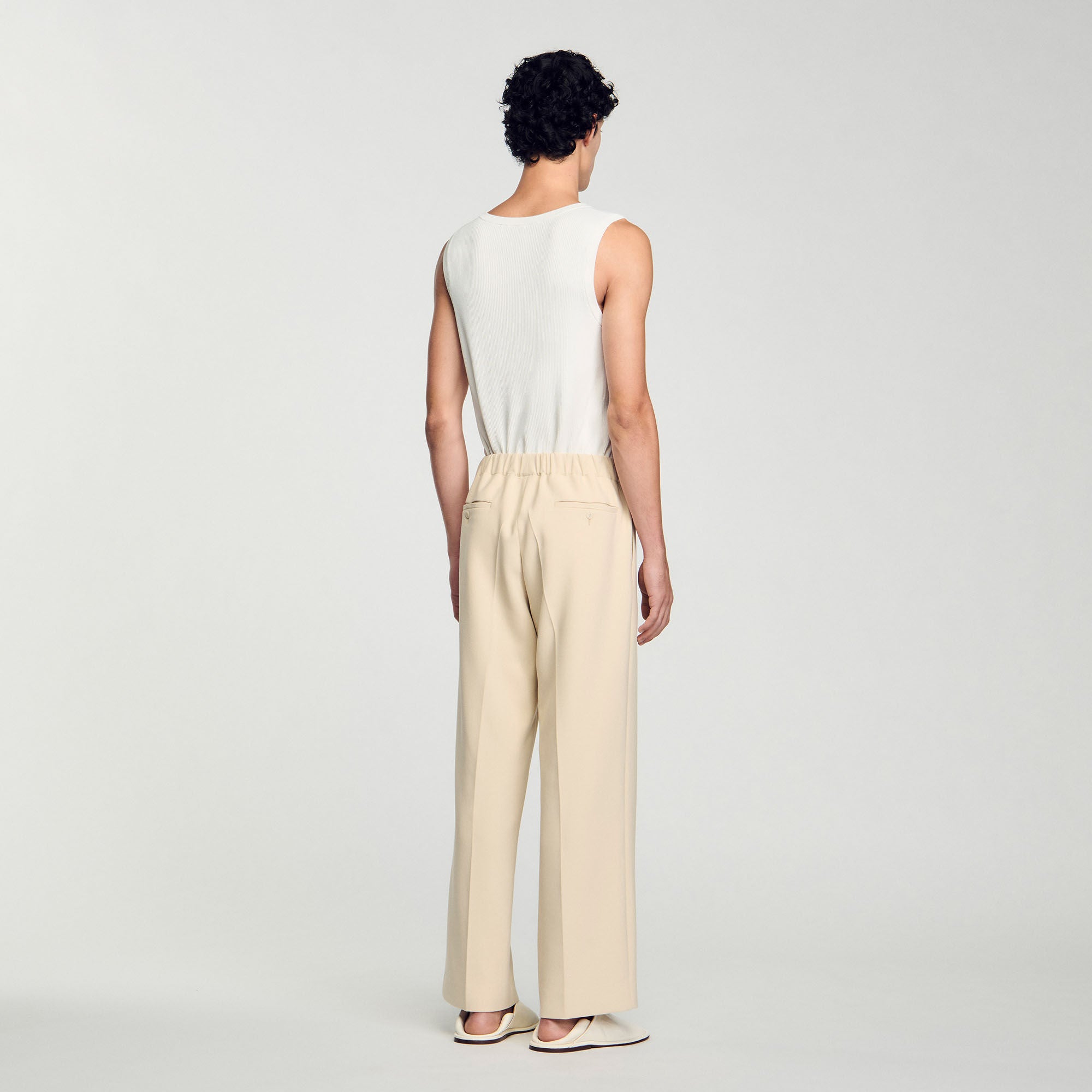 Wide-leg trousers Oats Sandro Men