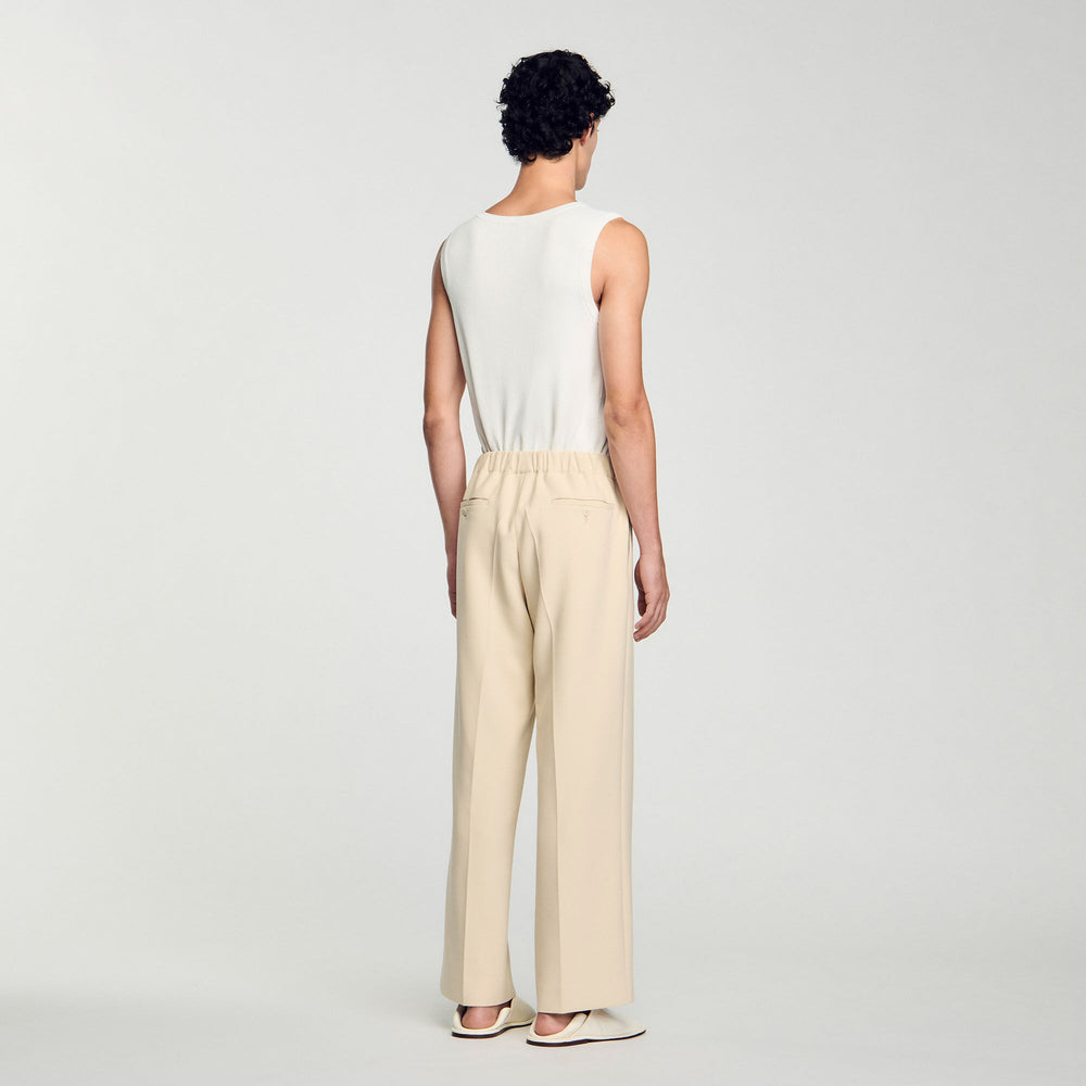 Wide-leg trousers Oats Sandro Men