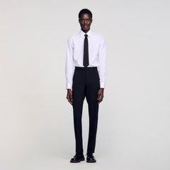 Classic suit trousers Black Sandro Men