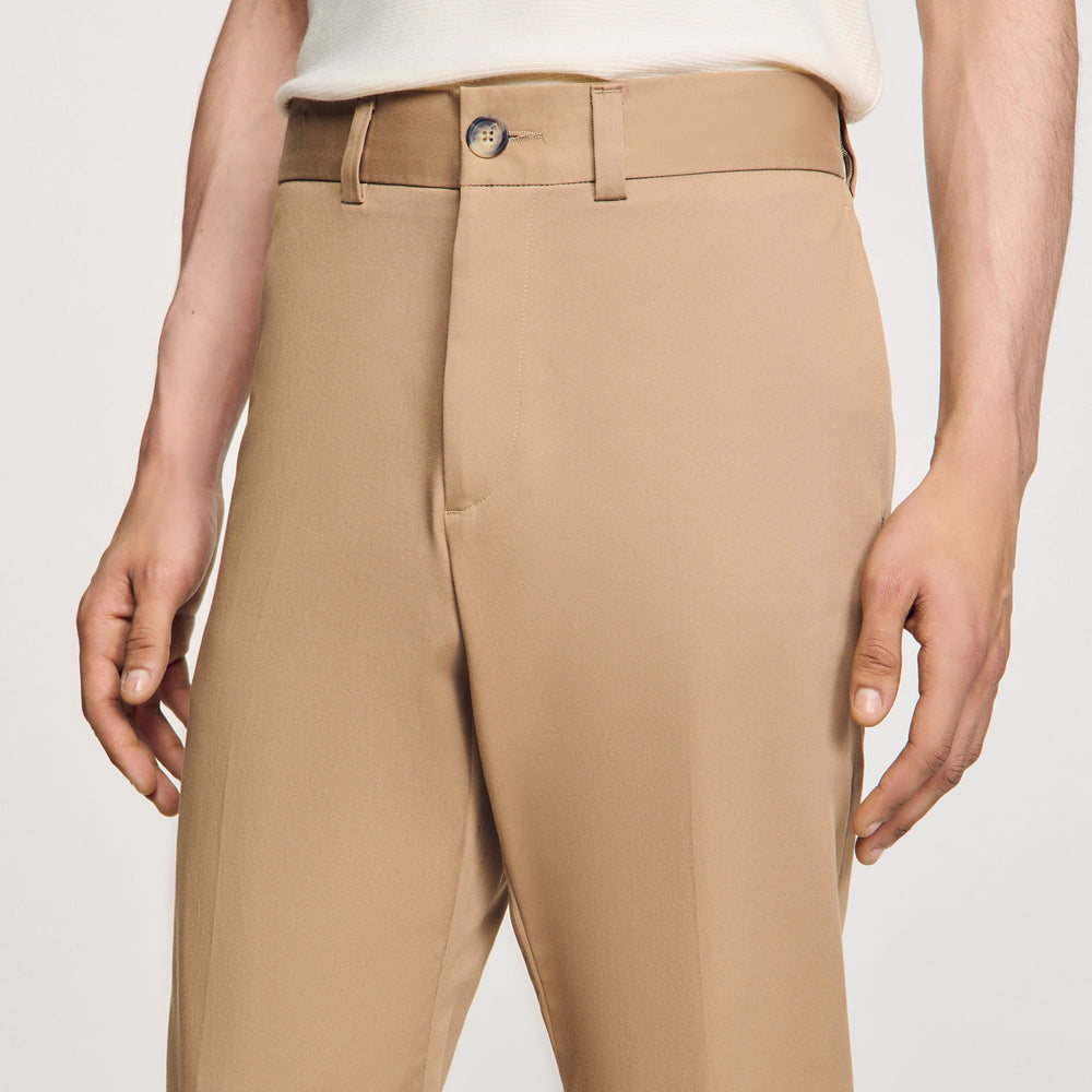 Straight-leg chinos Nut Sandro Men