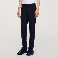 Straight-leg trousers Black Sandro Men