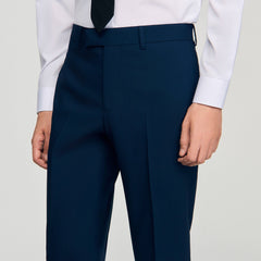 Wool suit trousers Royal Blue Sandro Men