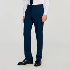 Wool suit trousers Royal Blue Sandro Men
