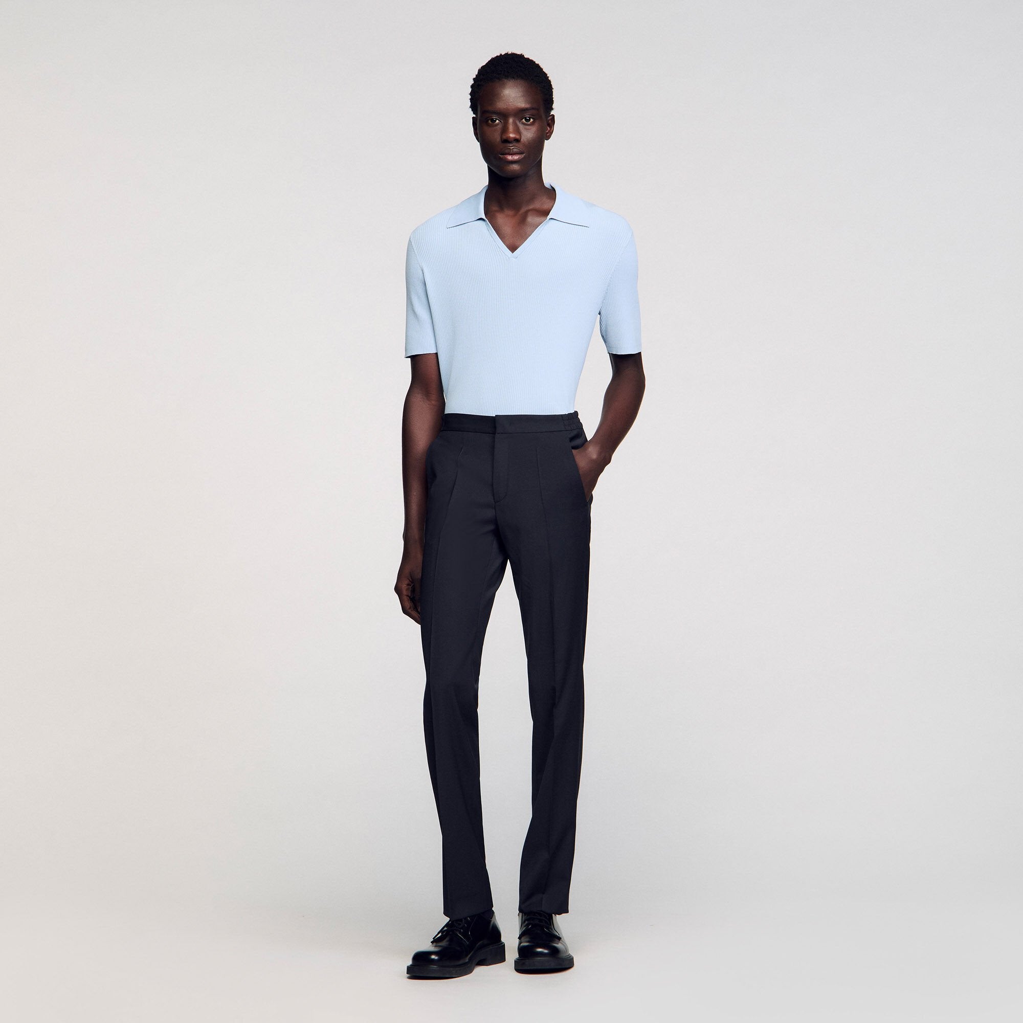 Elasticated trousers Fonte Sandro Men