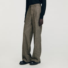 Wide-leg suit trousers String Chine Sandro Men