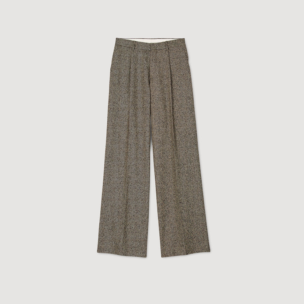 Wide-leg suit trousers String Chine Sandro Men