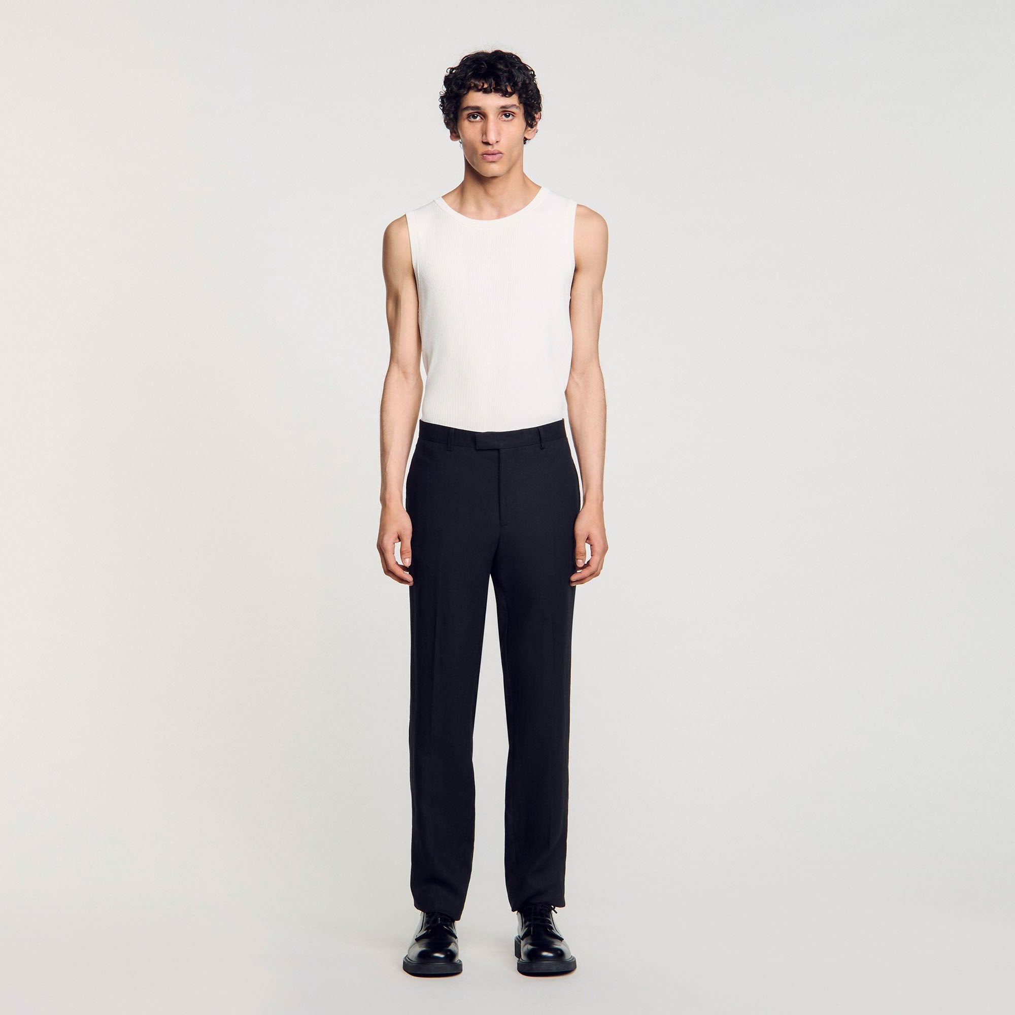 Suit trousers Black Sandro Men
