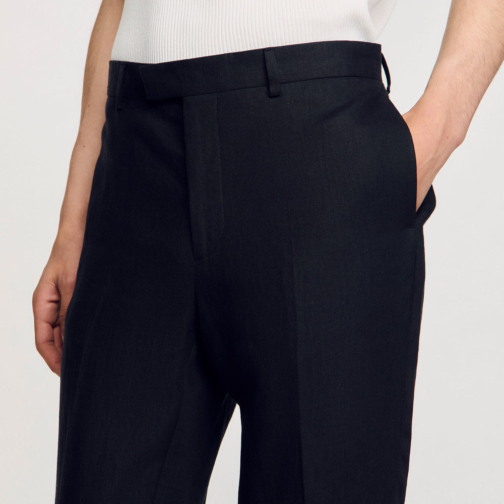 Suit trousers Black Sandro Men