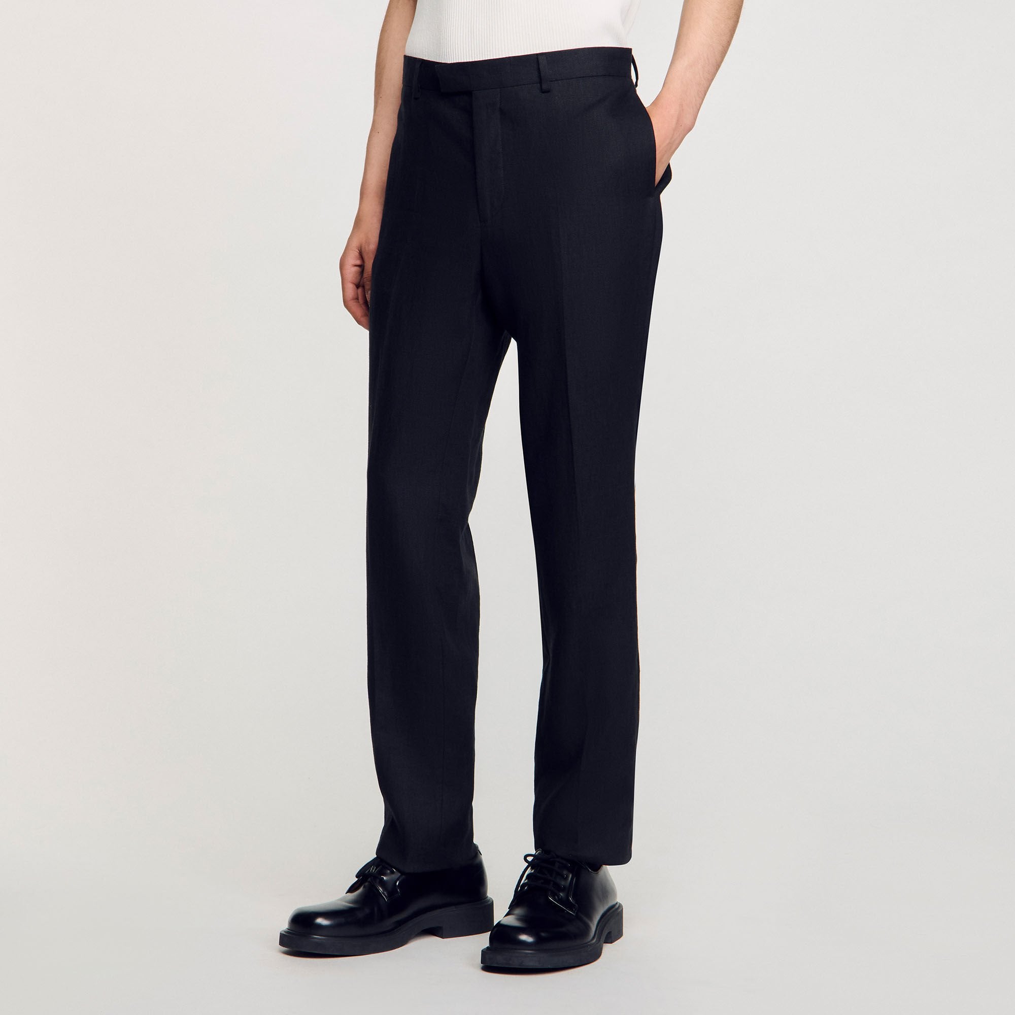 Suit trousers Black Sandro Men