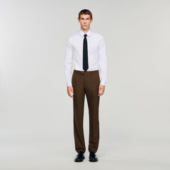 Wool trousers Tobacco Brown Sandro Men