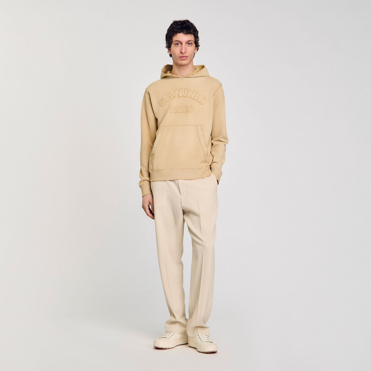Patch sweatshirt Sand. Sandro Men