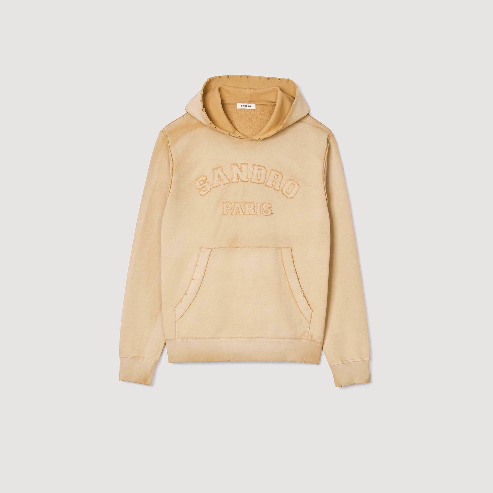 Patch sweatshirt Sand. Sandro Men