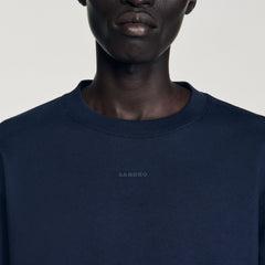 Logo sweatshirt Midnight Blue Sandro Men