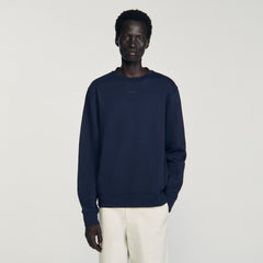 Logo sweatshirt Midnight Blue Sandro Men