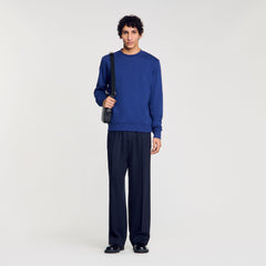 Logo sweatshirt Royal Blue Sandro Men