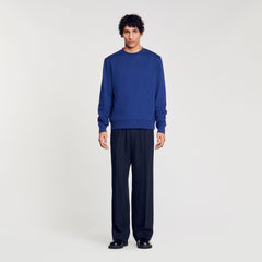 Logo sweatshirt Royal Blue Sandro Men