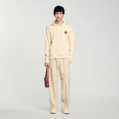Square Cross sweatshirt Oats Sandro Men