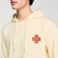 Square Cross sweatshirt Oats Sandro Men