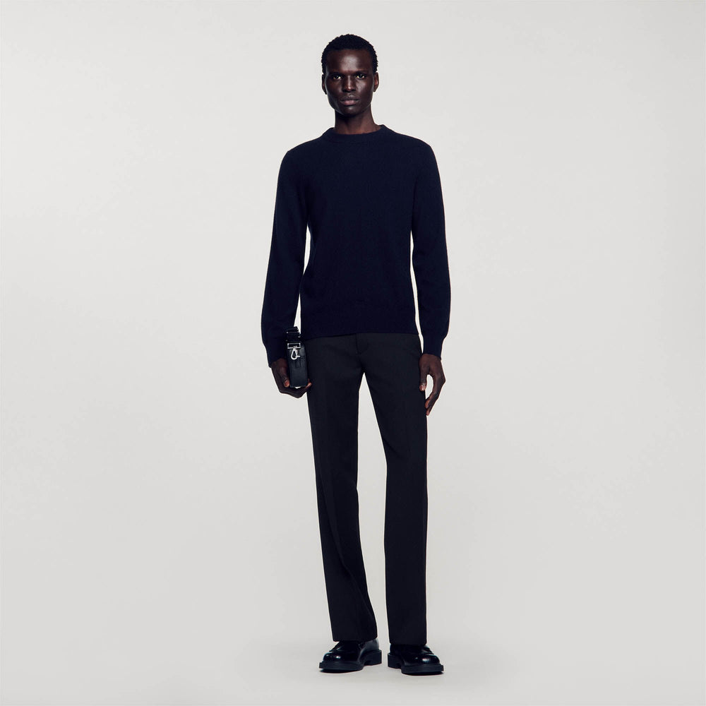 Cashmere sweater Dark Navy Sandro Men