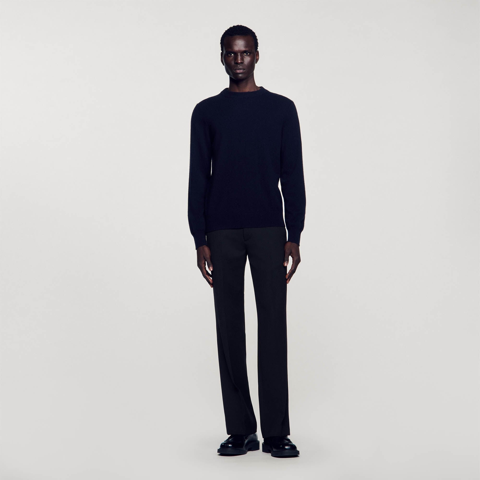 Cashmere sweater Dark Navy Sandro Men