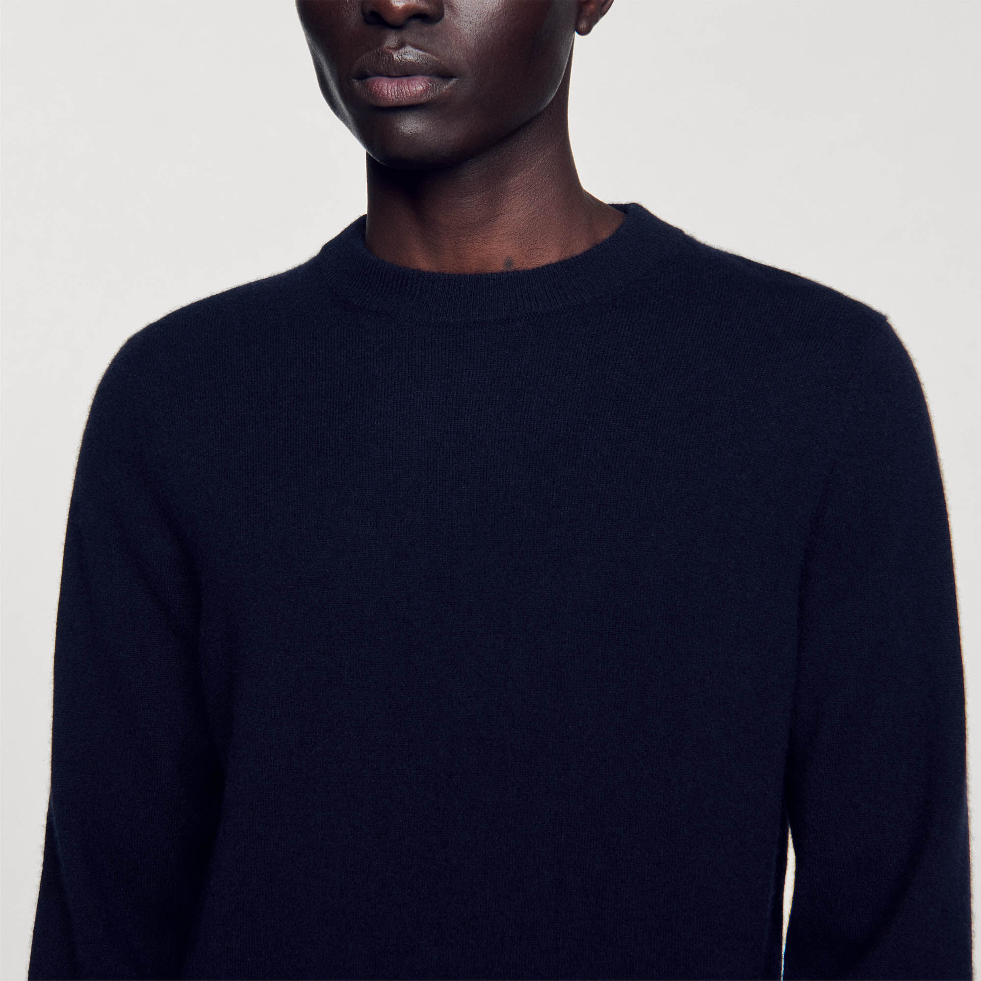 Cashmere sweater Dark Navy Sandro Men