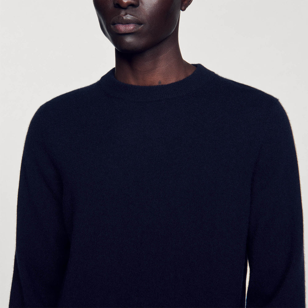 Cashmere sweater Dark Navy Sandro Men