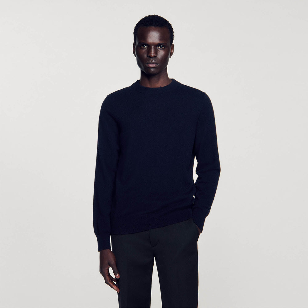 Cashmere sweater Dark Navy Sandro Men
