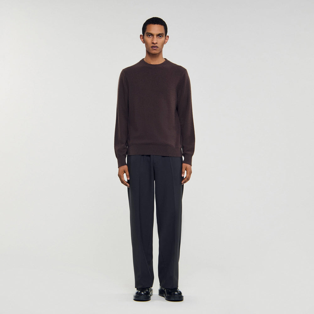 Cashmere sweater Caramel Sandro Men