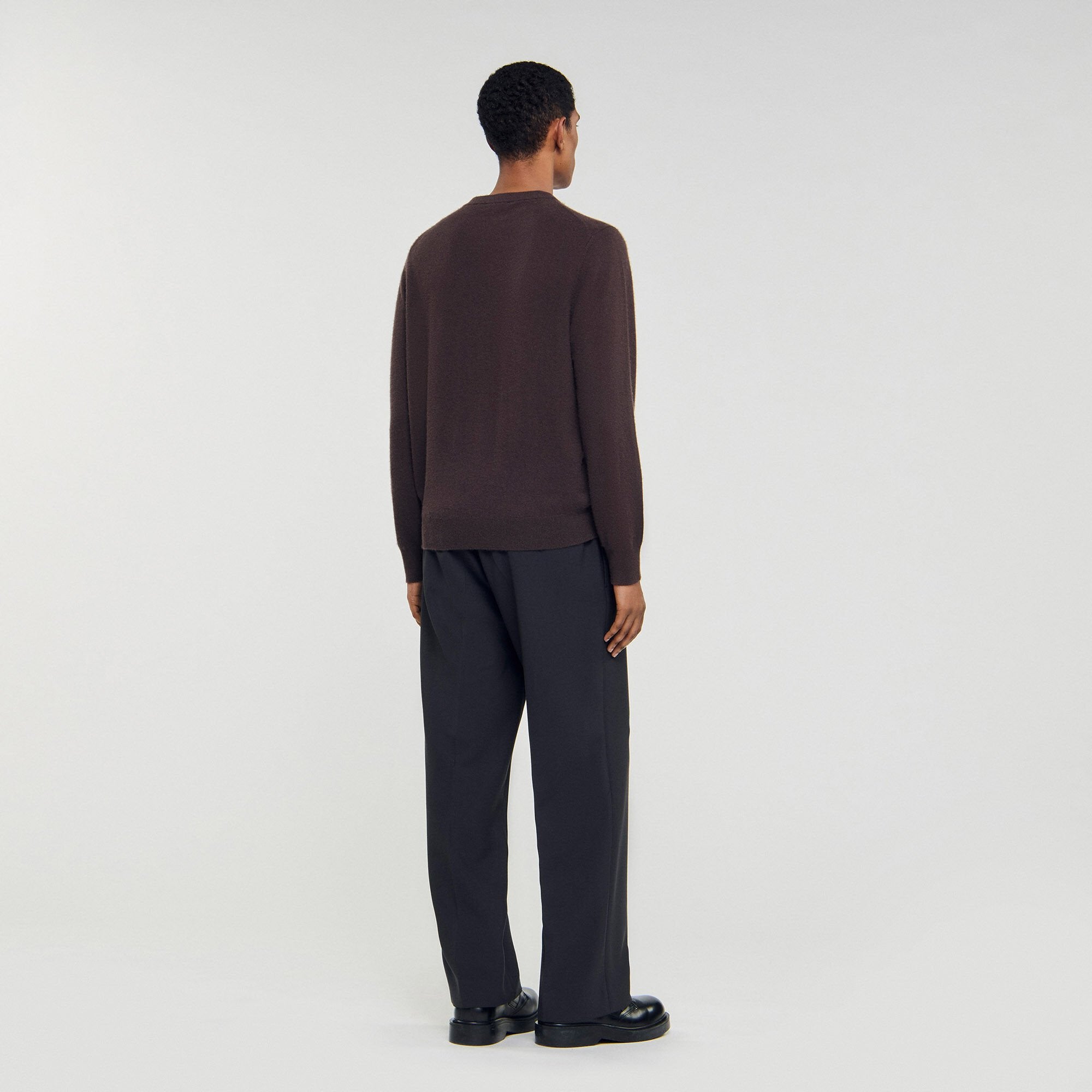 Cashmere sweater Caramel Sandro Men