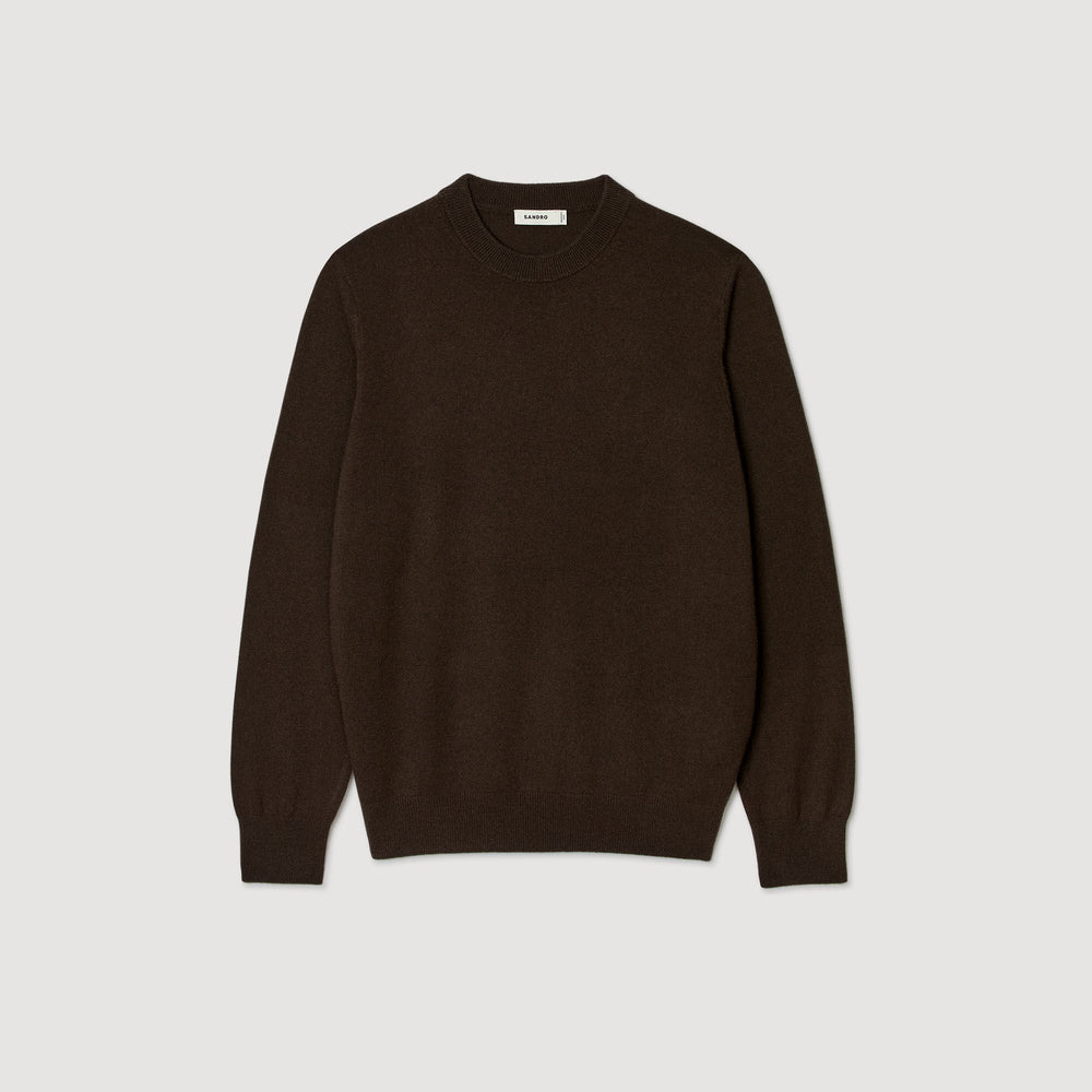 Cashmere sweater Caramel Sandro Men
