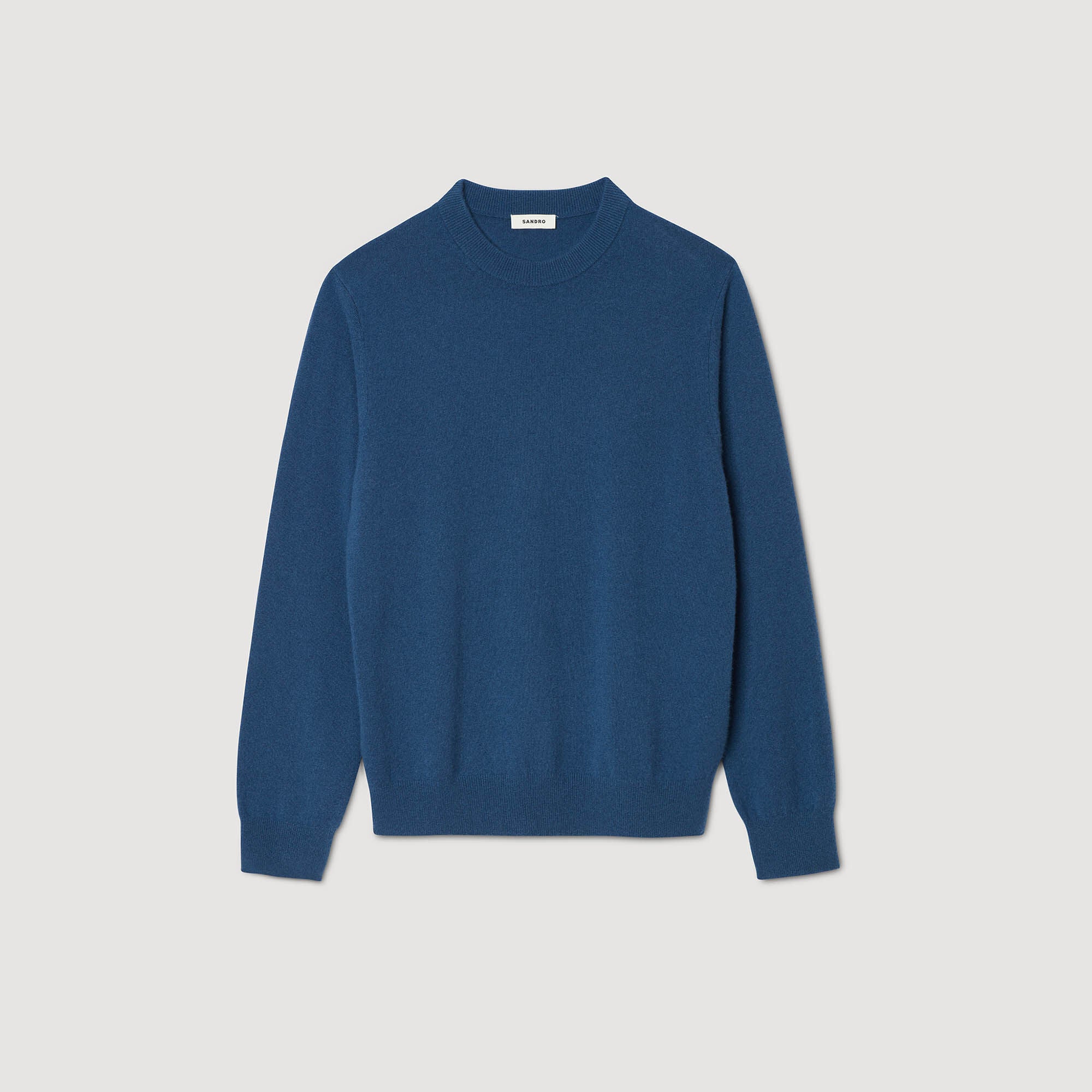 Cashmere sweater Blue Prusse Sandro Men