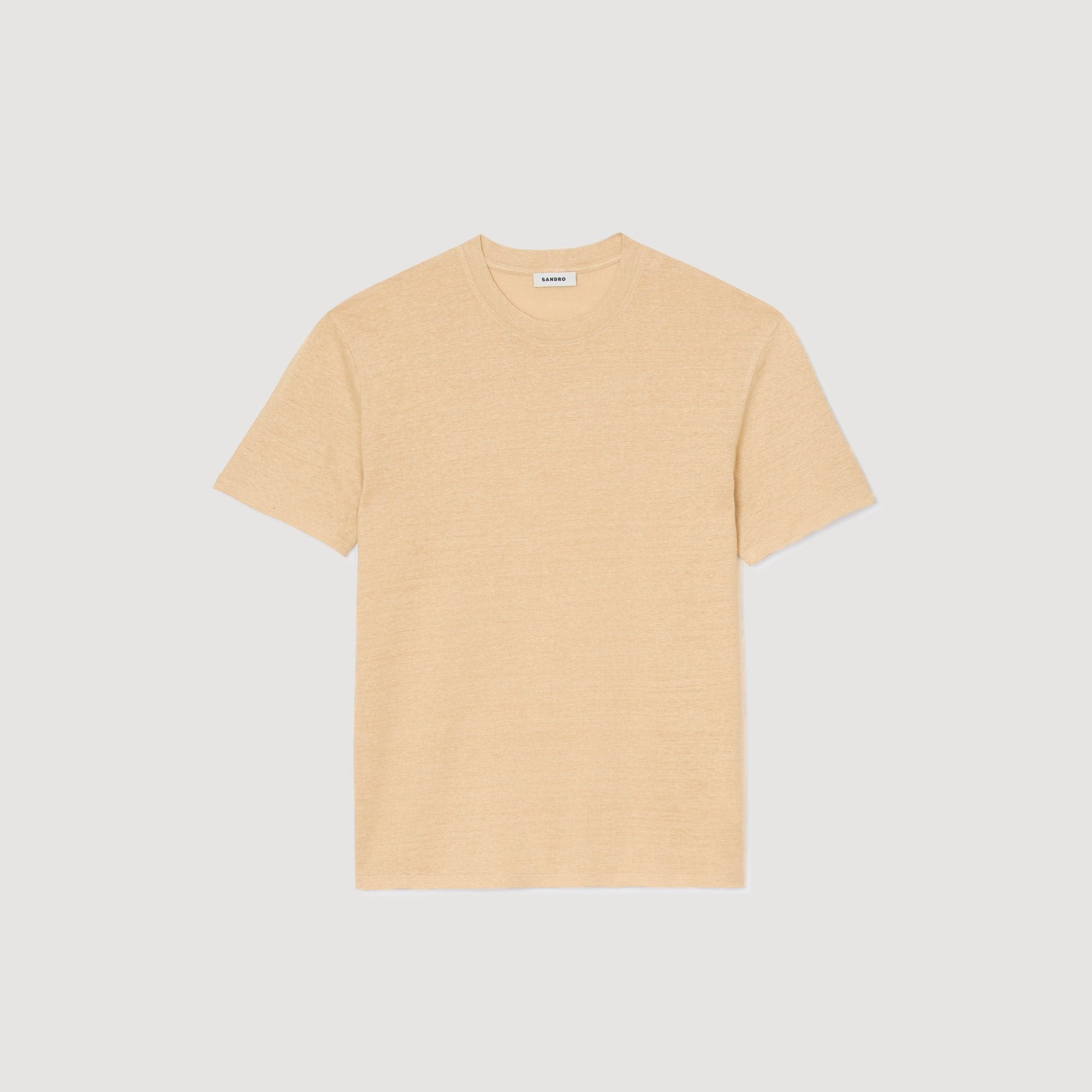 Linen T-shirt Nut Sandro Men