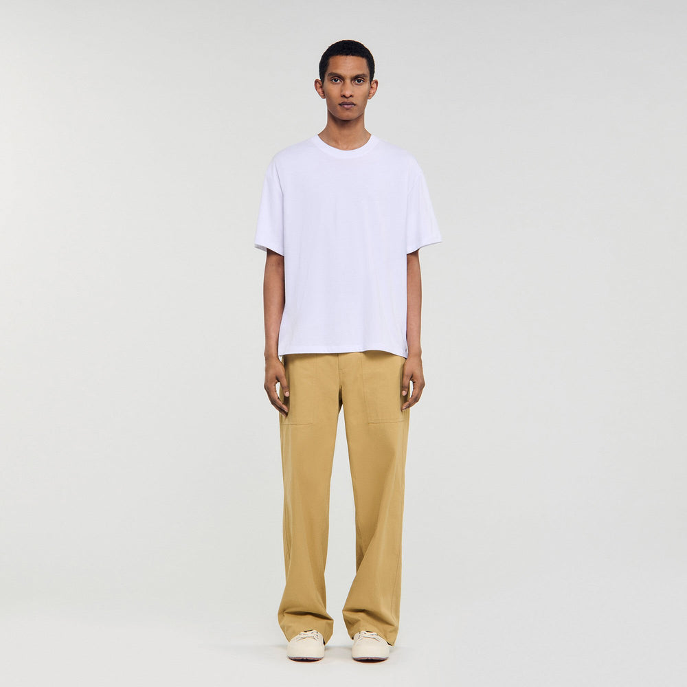 Oversized T-shirt White Sandro Men