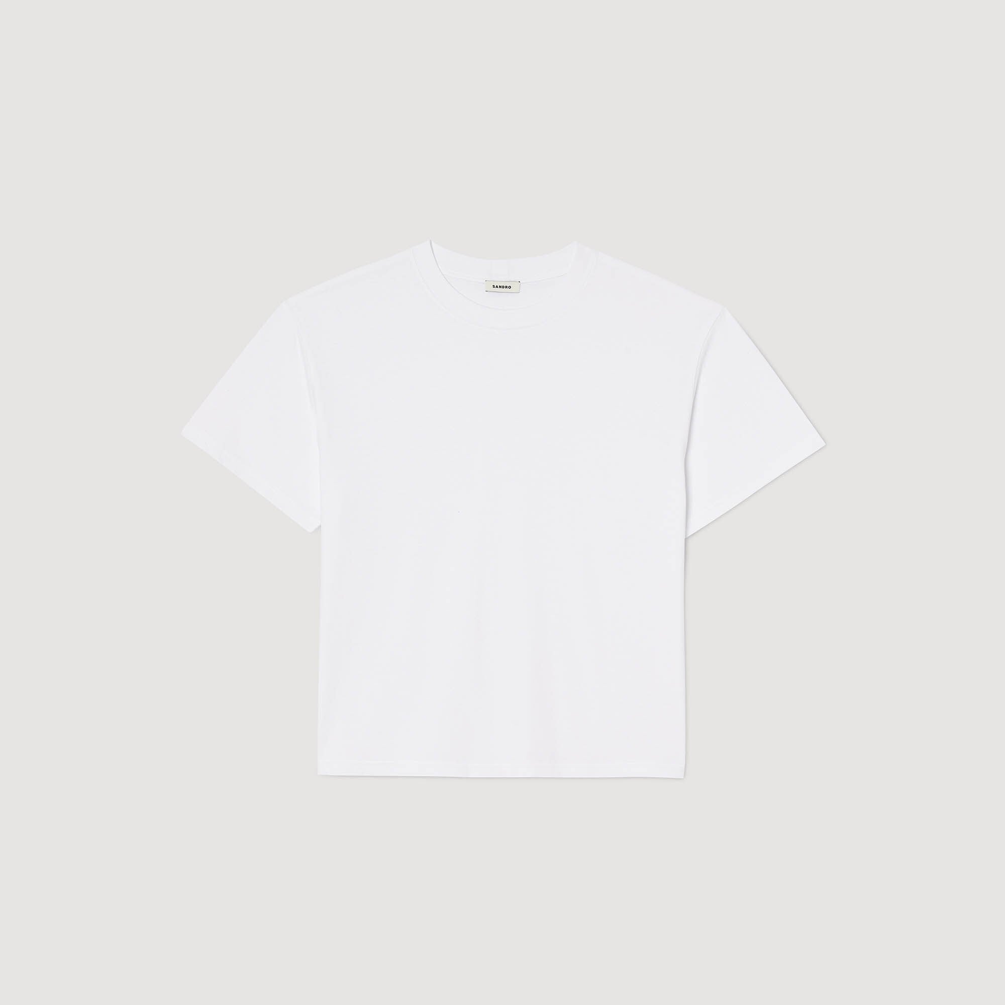 Oversized T-shirt White Sandro Men