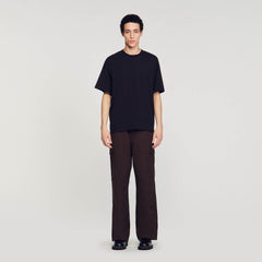 Oversized T-shirt Black Sandro Men