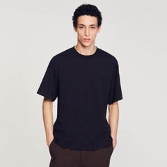 Oversized T-shirt Black Sandro Men